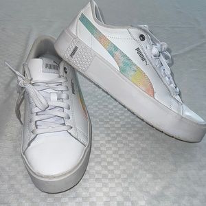 PUMA Women’s sneakers size US 8.5 pastel tie dye